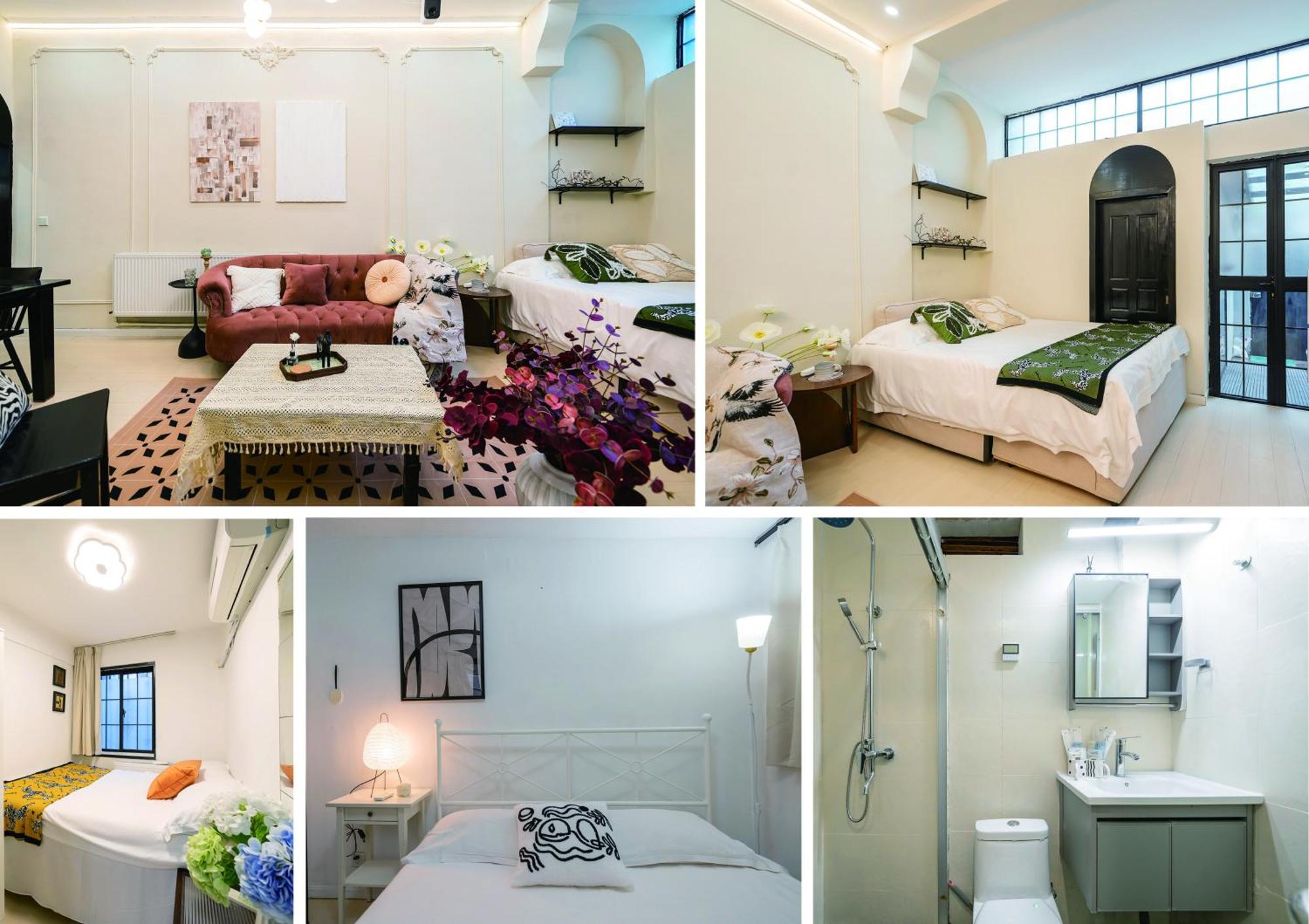 Shanghai Downtown Yi Du B&B - Near South Shaanxi Road Metro Station 600Meters Dış mekan fotoğraf